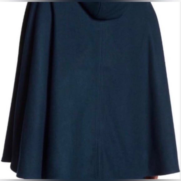 BCBG Wool Blend Toggle Cape Coat - Picture 3 of 6